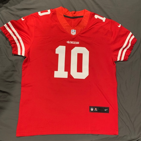 49ers stitch Jimmy Garoppolo size 48 jersey - Picture 1 of 2